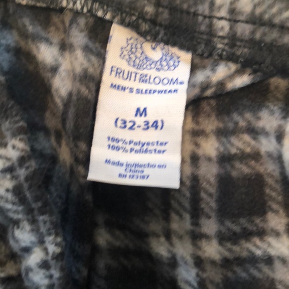 Fruit of the Loom Men’s Sleep Pants - Picture 3 of 4